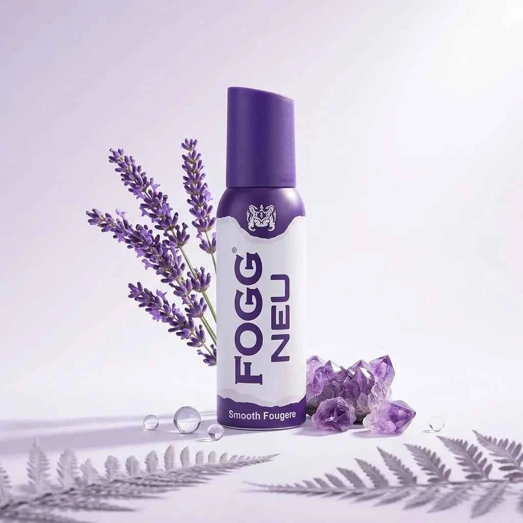 Fogg New Smooth Fougere Fragrance Body Spray 120ml Long Lasting Deodorant for Men