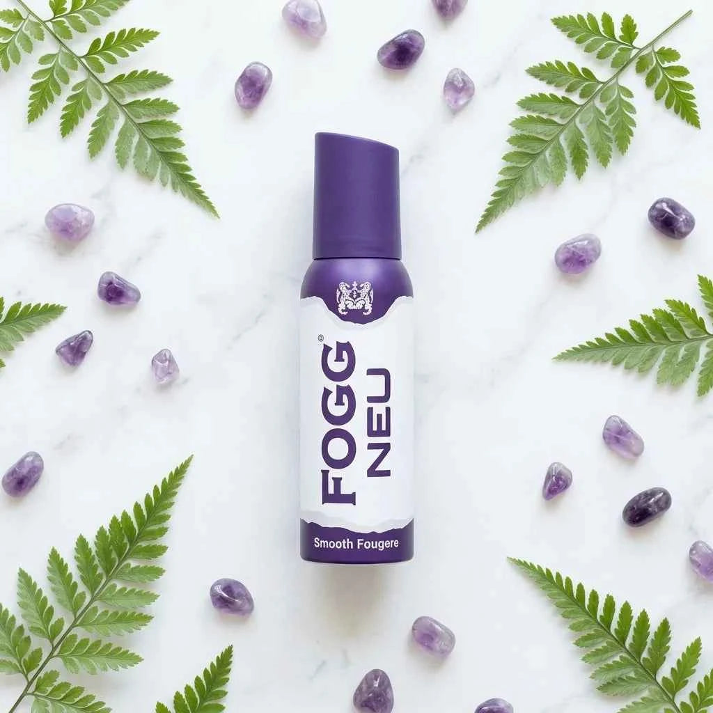 Fogg New Smooth Fougere Fragrance Body Spray 120ml Long Lasting Deodorant for Men
