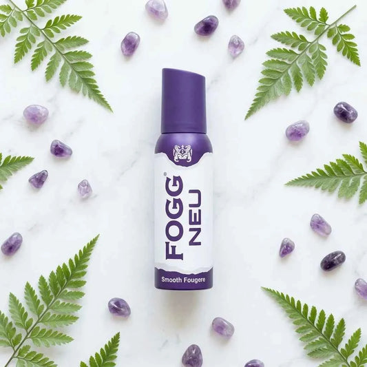 Fogg New Smooth Fougere Fragrance Body Spray 120ml Long Lasting Deodorant for Men