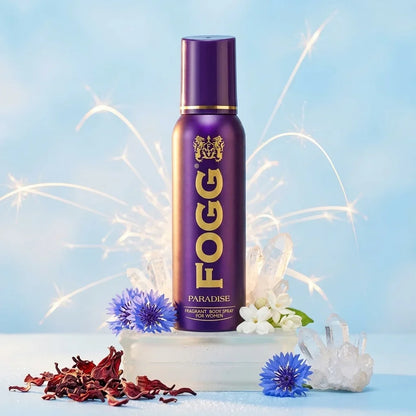 Fogg Paradise Fragrant Body Spray for Women 120ml Long Lasting Floral Perfume Deodorant