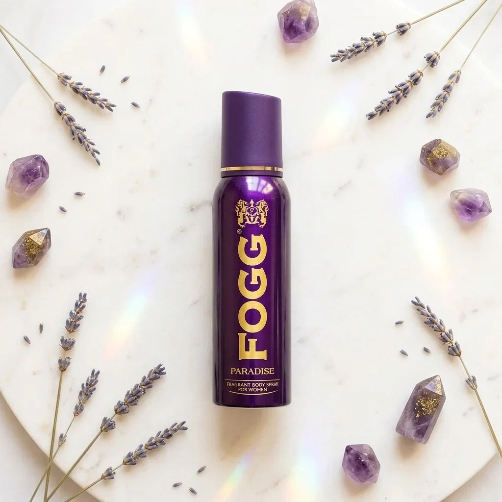 fogg paradise fragrant body spray for women 120ml long lasting floral perfume deodorant