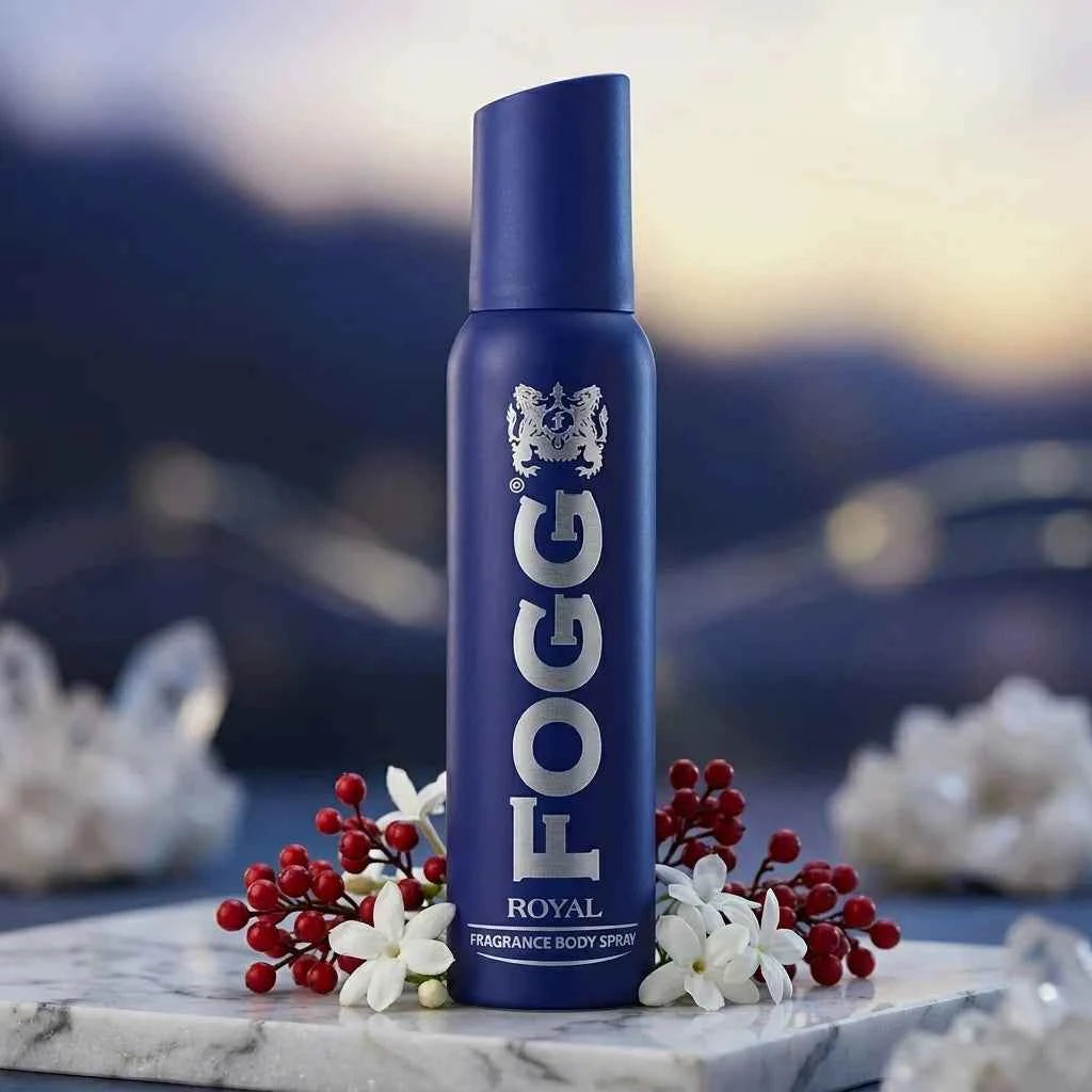 Fogg Royal Fragrance Body Spray 120ml Long Lasting Premium Deodorant for Men