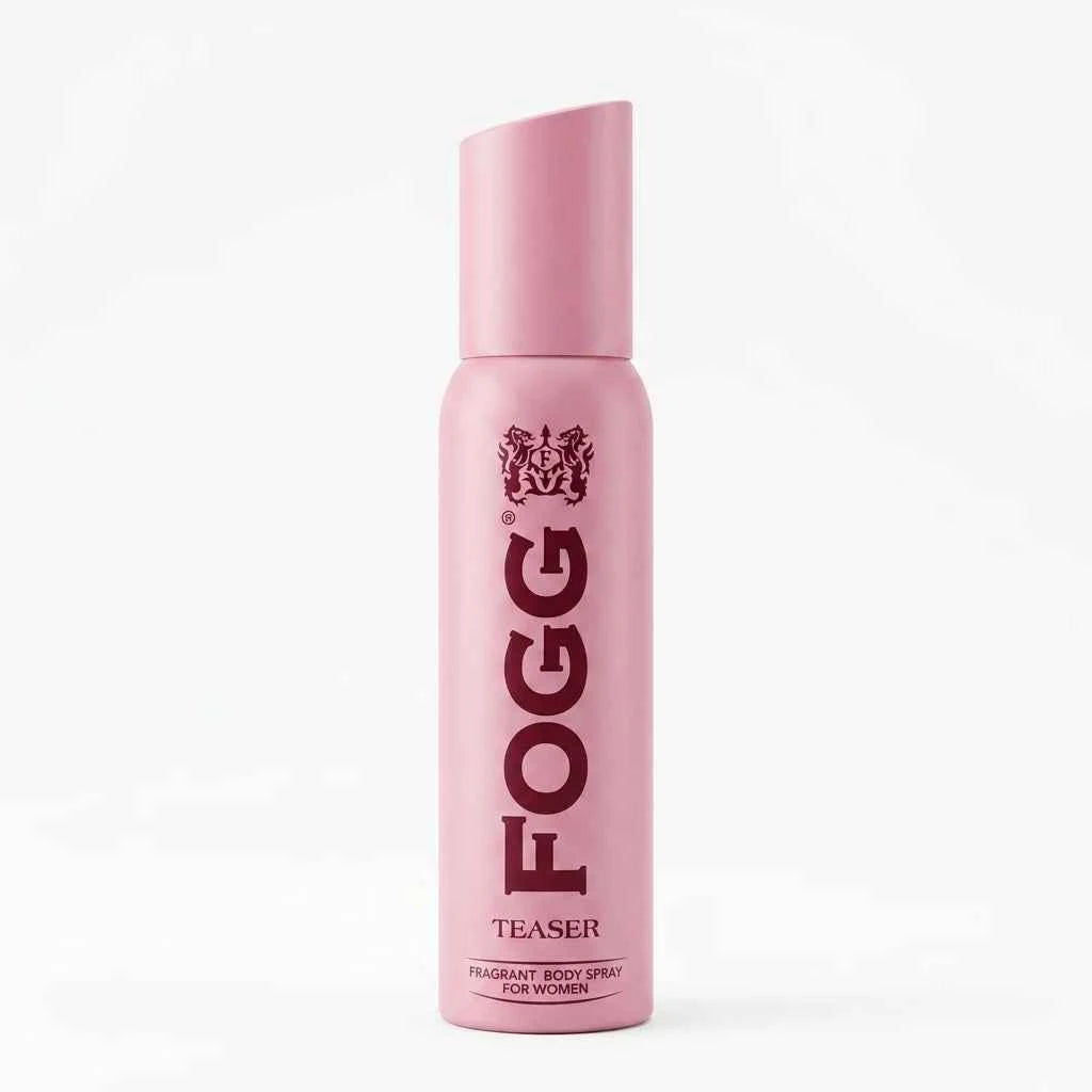 Fogg Teaser Fragrant Body Spray for Women 120ml Long Lasting Floral Fruity Perfume Deodorant