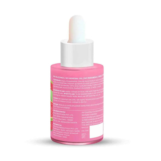 PLIX Guava Shine Bright Dewy Serum | 3% Glycolic Acid & Vitamin C | For Dark Spots & Glow