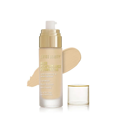 Enhance Your Glow with Swiss Beauty High Performance Foundation in Classic Ivory