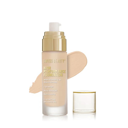 Enhance Your Glow with Swiss Beauty High Performance Foundation in Classic Ivory