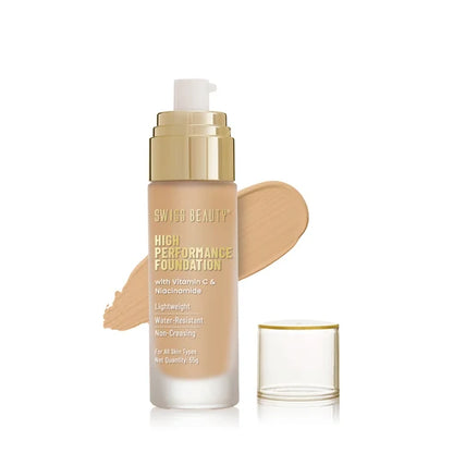 Enhance Your Glow with Swiss Beauty High Performance Foundation in Classic Ivory