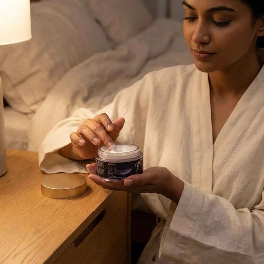 Ozone Glo Radiance Repairing Night Cream for Glowing Skin, Overnight Skin Repair & Hydration - GEHNA OFFICIAL