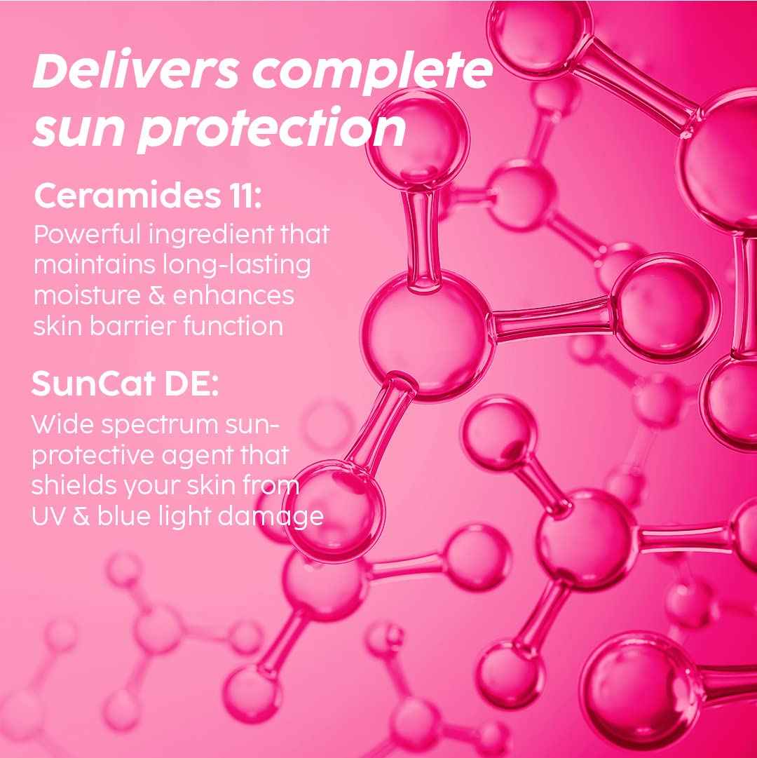 plix guava glow invisible sunscreen – spf 50+ pa+++ (50g) - gehna official