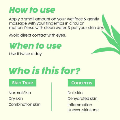 PLIX Guava Glow Juicy Cleanser – Vitamin C + ALA + Pro Vitamin B5 (100ml) - GEHNA OFFICIAL