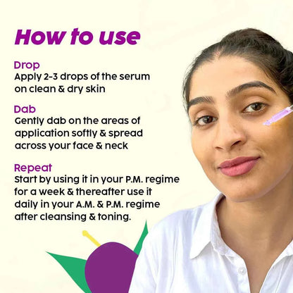 PLIX Jamun Acne Marks Treatment Dewy Serum – 10% Niacinamide, Zinc & Witch Hazel (30ml) - GEHNA OFFICIAL