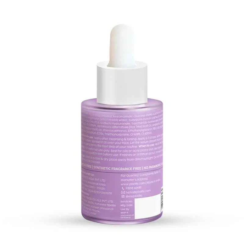 PLIX Jamun Acne Marks Treatment Dewy Serum – 10% Niacinamide, Zinc & Witch Hazel (30ml) - GEHNA OFFICIAL