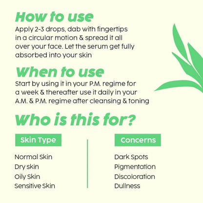 PLIX Pineapple De-Pigmentation Serum – 2% Alpha Arbutin, Niacinamide, PHA - GEHNA OFFICIAL