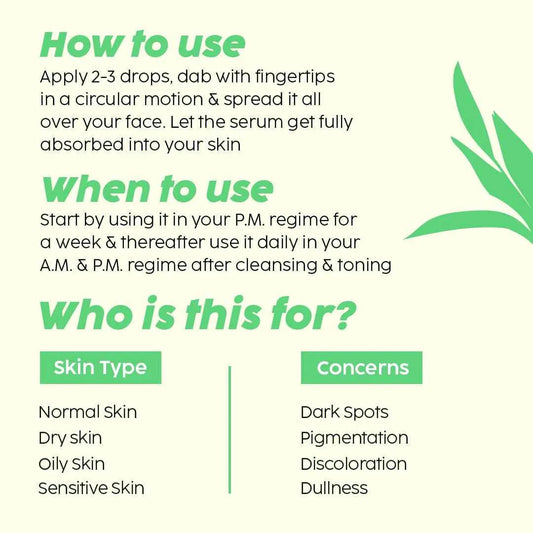 PLIX Pineapple De-Pigmentation Serum – 2% Alpha Arbutin, Niacinamide, PHA