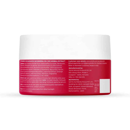 PLIX Pomegranate Youth Renewal Night Cream – 1% Retinol & Bakuchiol (50g)