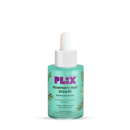 PLIX Rosemary Hair Growth Advanced Serum  3% Redensyl, AnaGain & Baicapil  Boosts Hair Growth & Reduces Hair Fall - GEHNA OFFICIAL