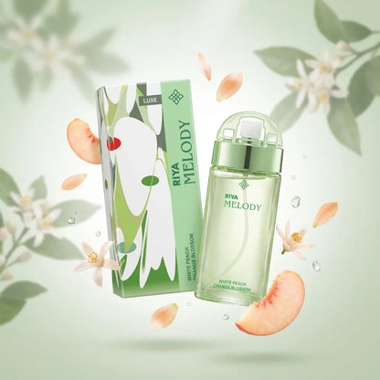 Riya Melody Luxe Eau De Parfum for Women White Peach Orange Blossom 30ml