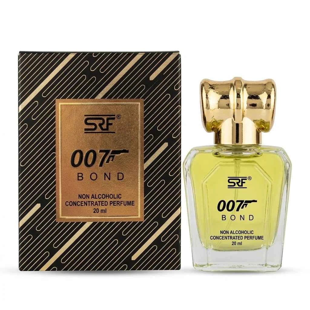 SRF 007 Bond Non Alcoholic Concentrated Perfume 20ml, Long Lasting Attar for Men & Women