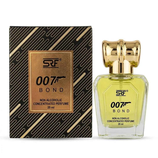 SRF 007 Bond Non Alcoholic Concentrated Perfume 20ml, Long Lasting Attar for Men & Women - GEHNA OFFICIAL