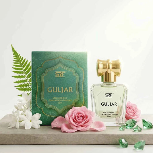 SRF Guljar Non Alcoholic Concentrated Perfume 20ml, Long Lasting Attar for Men & Women - GEHNA OFFICIAL