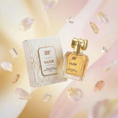 SRF Vazir Non Alcoholic Concentrated Perfume 20ml, Long Lasting Attar for Men & Women