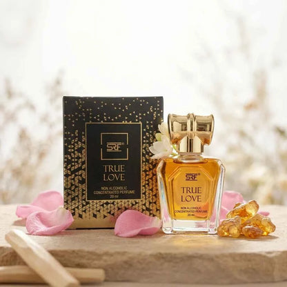 SRF True Love Non Alcoholic Concentrated Perfume 20ml, Long Lasting Attar for Men & Women