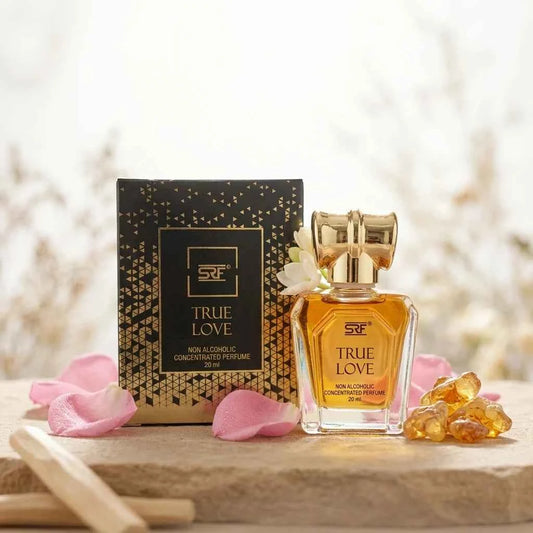 SRF True Love Non Alcoholic Concentrated Perfume 20ml, Long Lasting Attar for Men & Women - GEHNA OFFICIAL