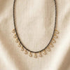 Elegant White Stone Mangalsutra Necklace - Short Lacha Design for Timeless Style