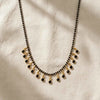 Elevate Your Style with the Black Stone Short Lacha Mangalsutra Necklace