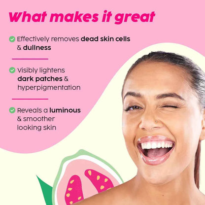 PLIX Guava Shine Bright Dewy Serum | 3% Glycolic Acid & Vitamin C | For Dark Spots & Glow - GEHNA OFFICIAL
