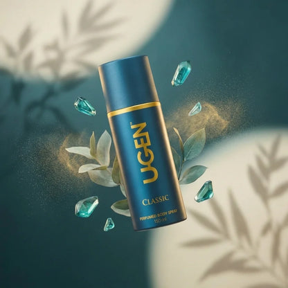 Ugen Classic Perfumed Body Spray for Men 150ml Long Lasting Freshness