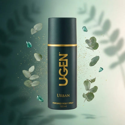 Ugen Urban Perfumed Body Spray for Men 150ml Long Lasting Fresh Fragrance