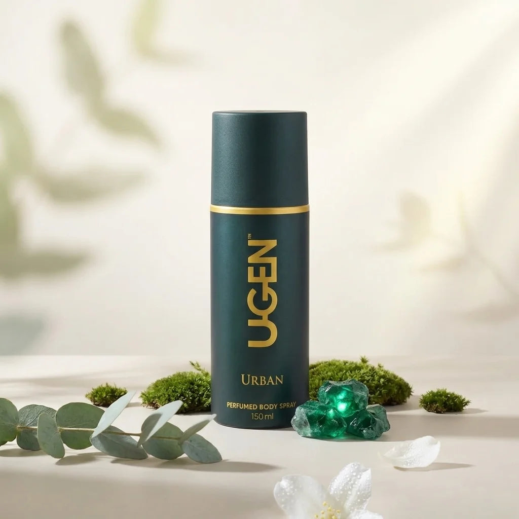 Ugen Urban Perfumed Body Spray for Men 150ml Long Lasting Fresh Fragrance - GEHNA OFFICIAL
