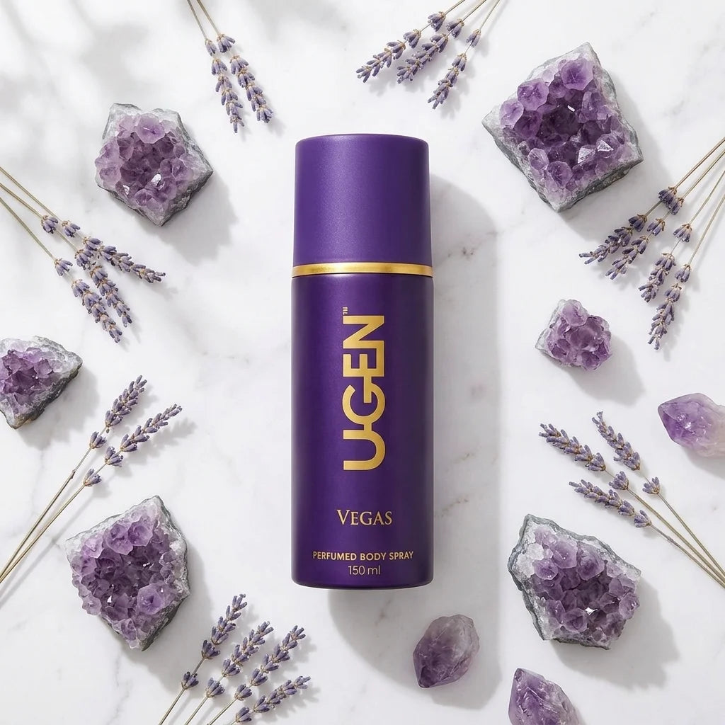 ugen vegas perfumed body spray for men 150ml long lasting freshness