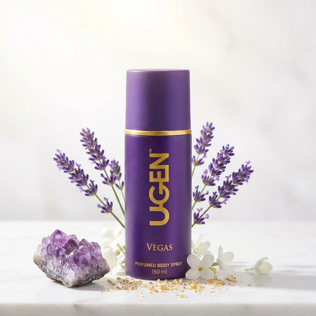 ugen vegas perfumed body spray for men 150ml long lasting freshness