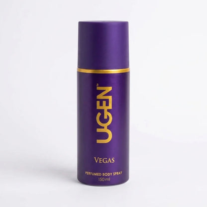 Ugen Vegas Perfumed Body Spray for Men 150ml Long Lasting Freshness