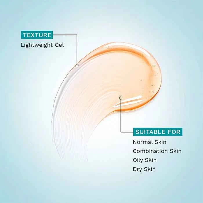 Pilgrim Vitamin C Brightening Gel Face Wash | With Niacinamide, Glutathione & Australian Kakadu Plum | Deep Cleansing Face Wash | All Skin Types | 100ml