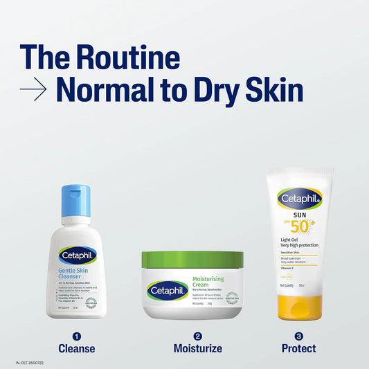 Cetaphil Gentle Skin Cleanser for Dry to Normal Sensitive Skin | Hydrating Face Wash with Glycerin, Vitamin B3 & Pro Vitamin B5 | Soap Free Cleanser | 59ml