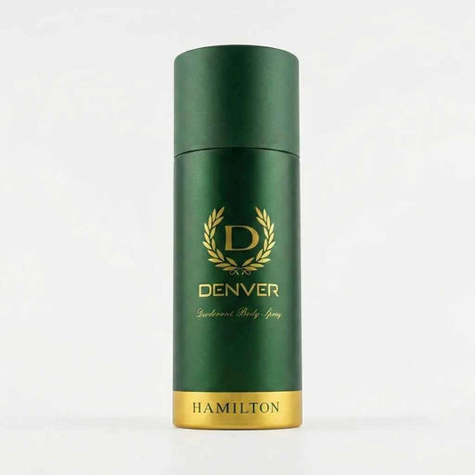 Denver Hamilton Deodorant Body Spray for Men 150ml Long Lasting Freshness