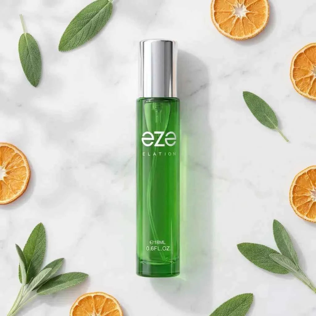 Eze Elation Perfume 18ml Long Lasting Citrus Aromatic Fragrance for Men
