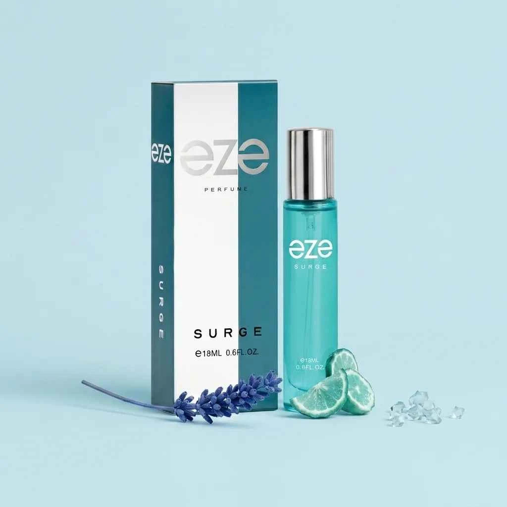 Eze Surge Perfume 18ml Long Lasting Fresh Fragrance for Men