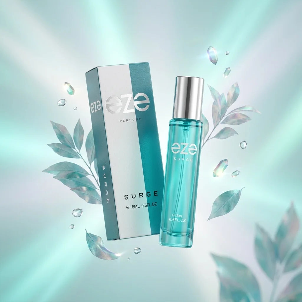 eze surge perfume 18ml long lasting fresh fragrance for men