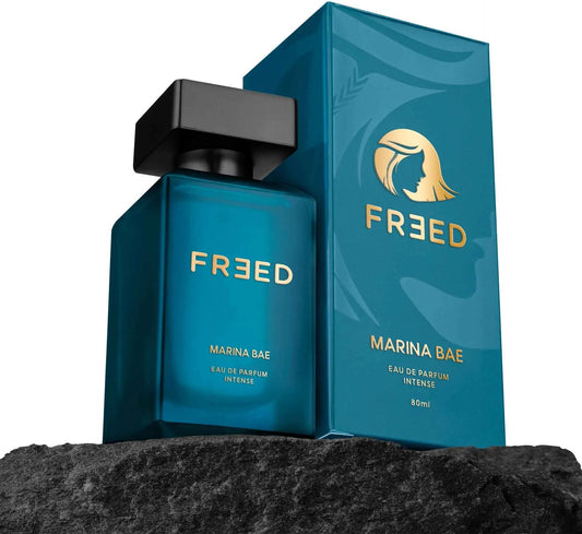 Freed Marina Bae Eau De Parfum Intense for Women, Long Lasting Luxury Aquatic Floral Perfume, 80ml