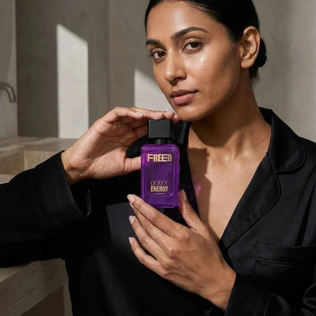 Freed Queen Energy Eau De Parfum for Women, Long Lasting Luxury Perfume, Floral Fruity Fragrance
