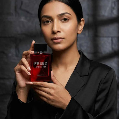 Freed Smokin' Hot Eau De Parfum for Men, Long Lasting Luxury Perfume, Bold Spicy Woody Fragrance