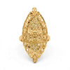 Elevate Your Style with the Gold Plated Vintage Statement Ring