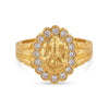 Embrace Spirituality with the Lord Ganesha Gold Plated Ring - Timeless Elegance for All