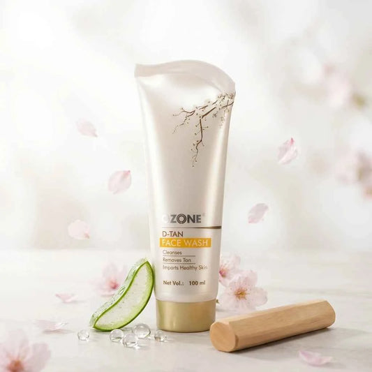 Ozone D Tan Face Wash 100ml | De Tan Face Wash for Clean, Bright & Healthy Looking Skin - GEHNA OFFICIAL