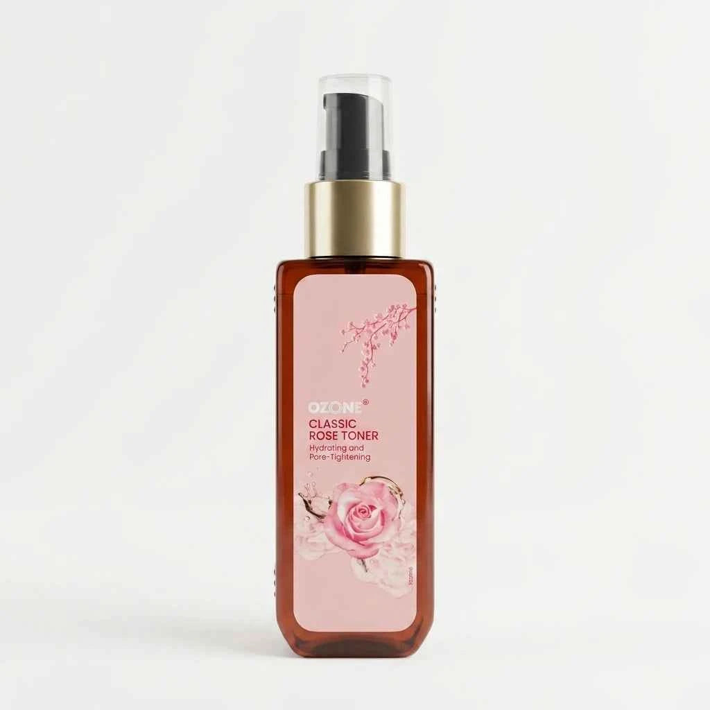 Ozone Classic Rose Toner | Hydrating & Pore Tightening Face Toner for All Skin Types