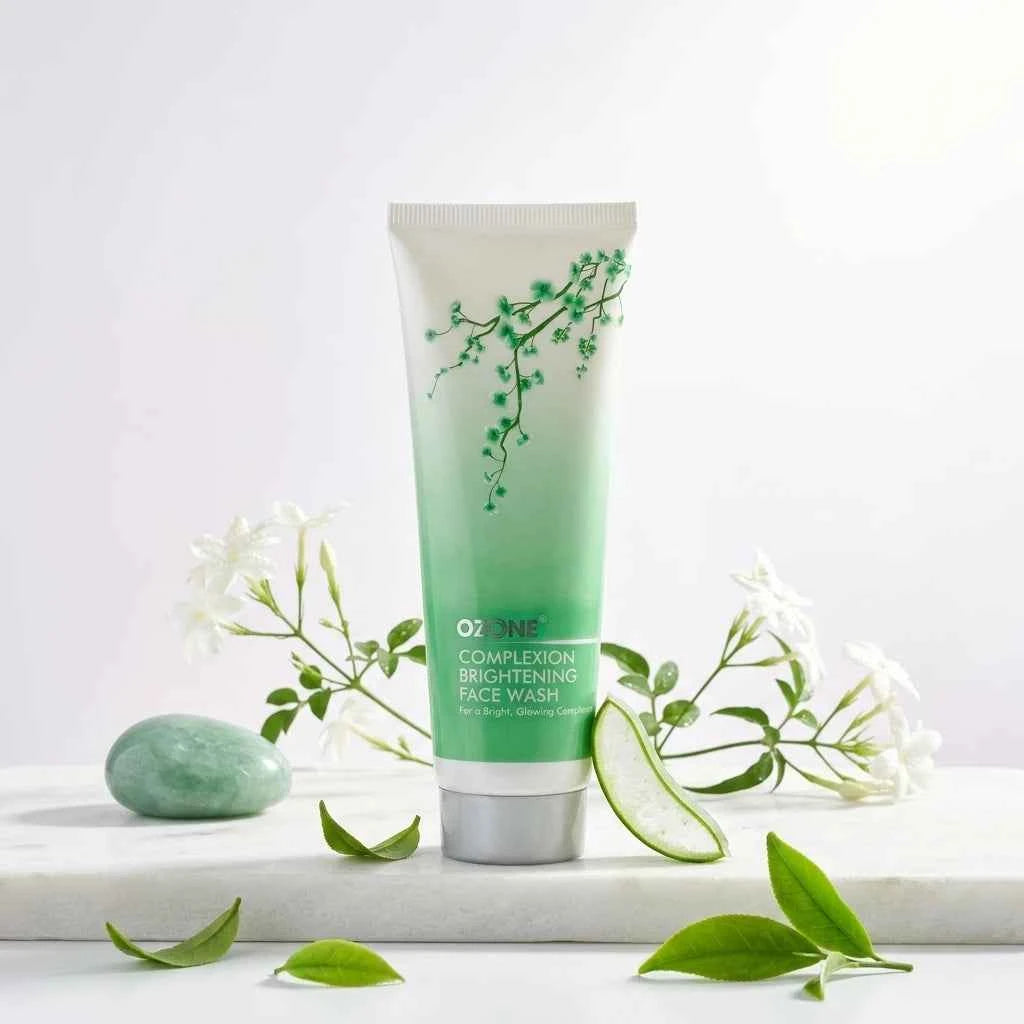 ozone complexion brightening face wash 100ml | brightening face wash for glowing skin